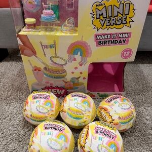 Mini verse make it mini birthday +box